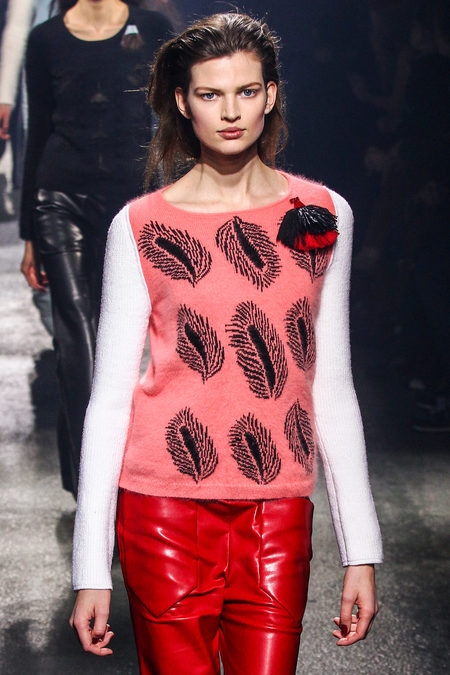 Bette Franke for shows Paris Fall/Winter 2013 Sonia Rykiel